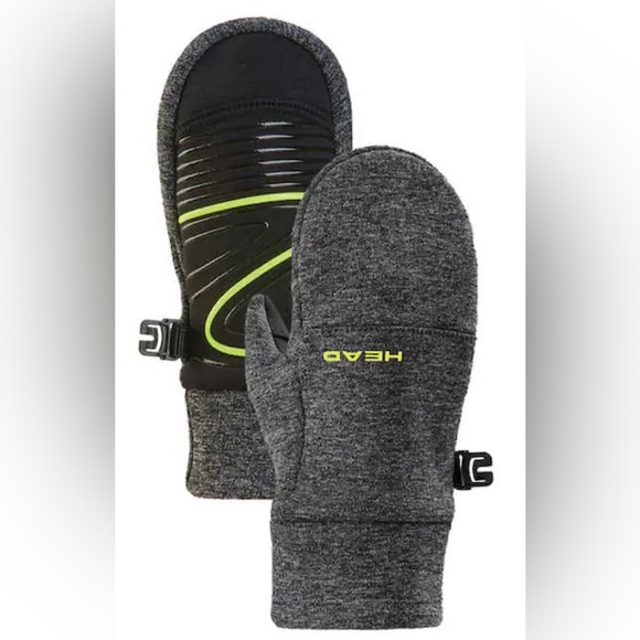 HEAD Kids’ Touchscreen Mittens-Gray/ Size: XS (NWT) - Picture 1 of 8